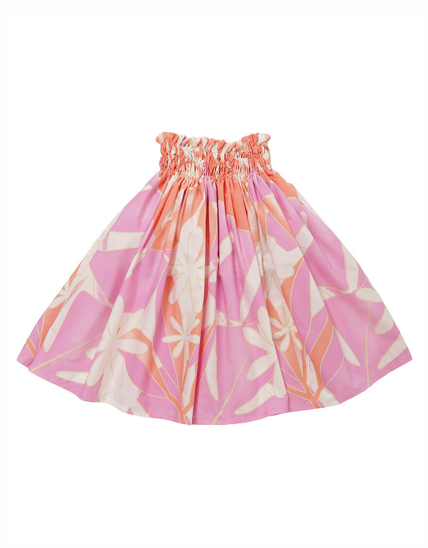 シングルパウスカート（ティアレ）ピンク – フラダンス衣装、タヒチアンダンス衣装なら「フラとタヒチのAREMITI」