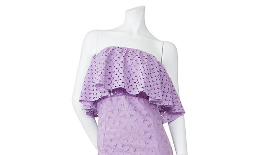 ドレスと共布でお作りするスタイリングケープのご紹介