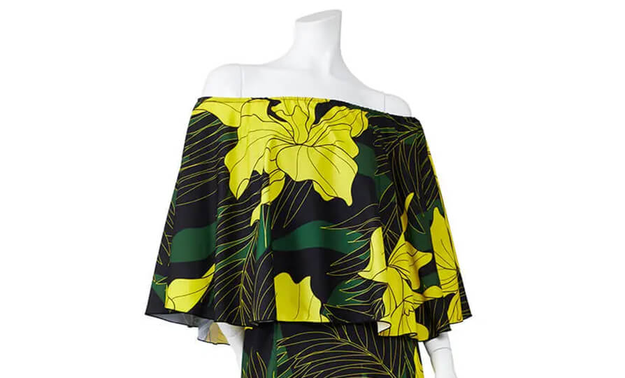 ドレスと共布でお作りするスタイリングケープのご紹介