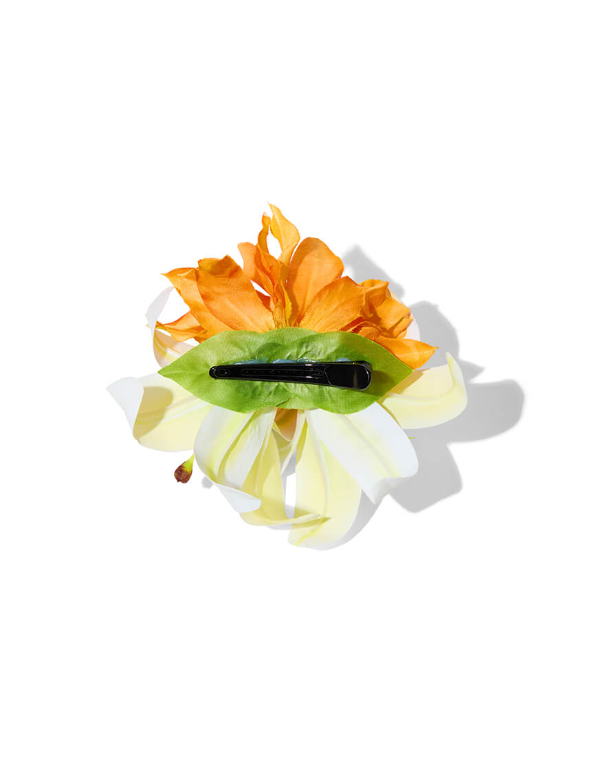 【クリップ/ピック,ヘアーアクセサリー】リリナクリップ（ホワイト）