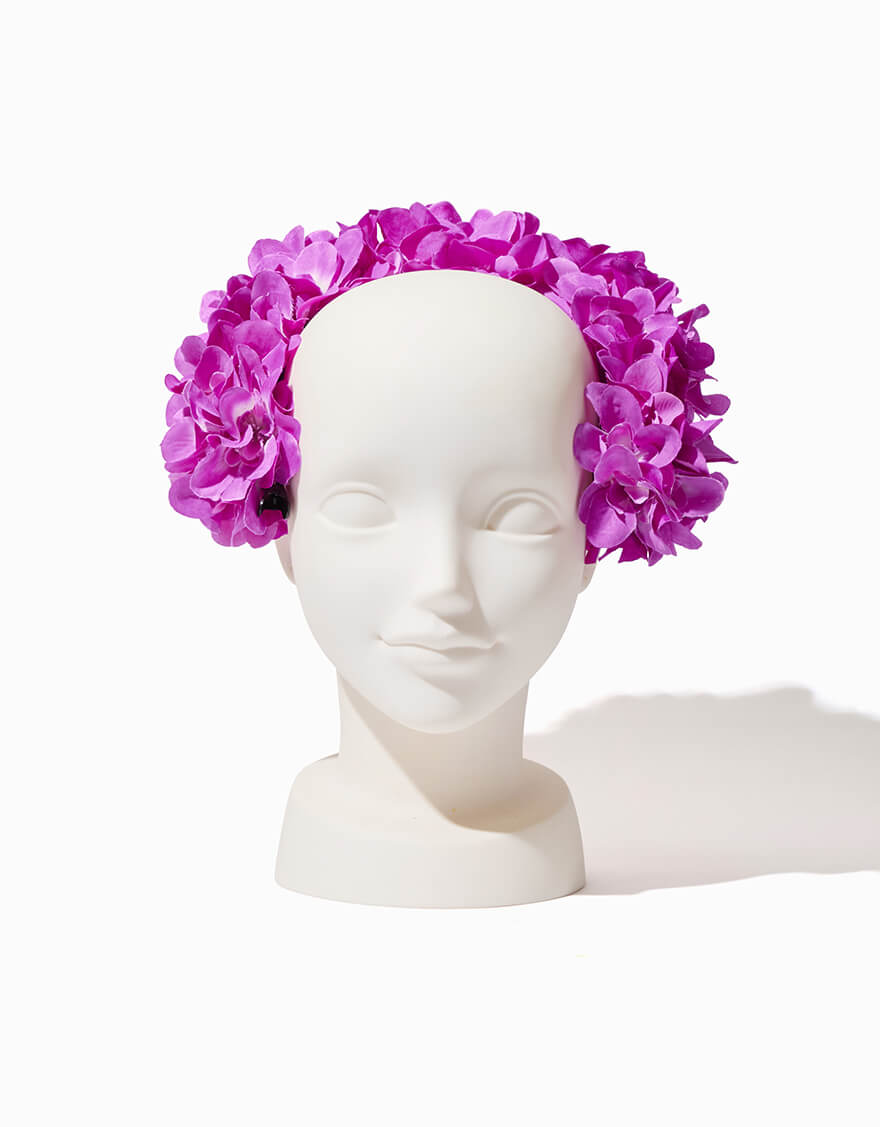 【ナチュラル/その他,ヘッドドレス】カチューシャ（デンファレ）