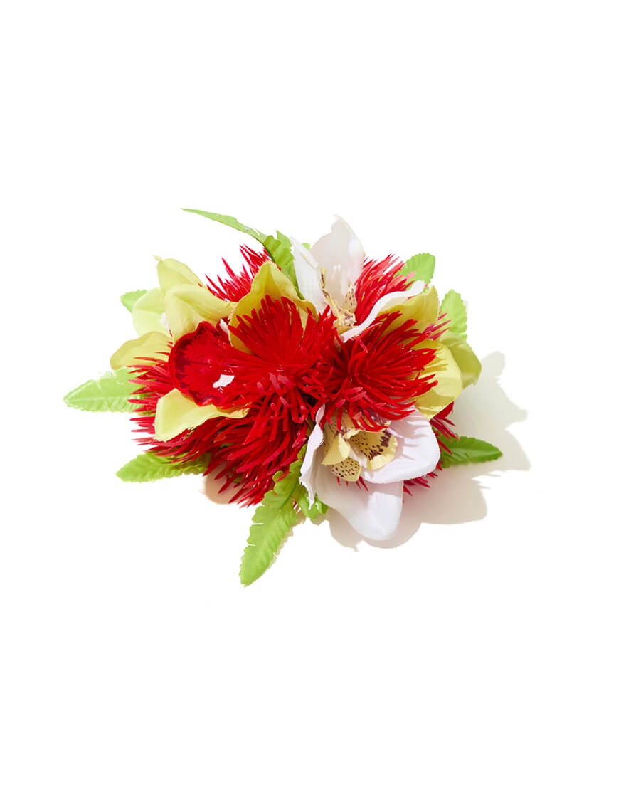 【クリップ/ピック,ヘアーアクセサリー】レフアシンビジウムクリップ