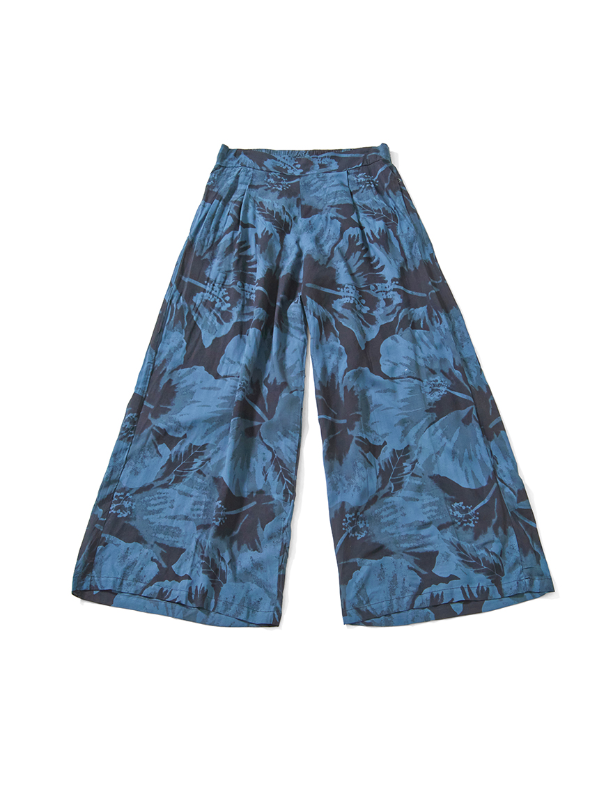 【ボトムス,カジュアルウェア】ワイドパンツ（アウテ）ブラック