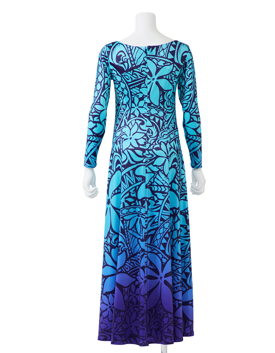 ロングスリーブドレス（メネメネ）ダスク – 【公式】フラダンス