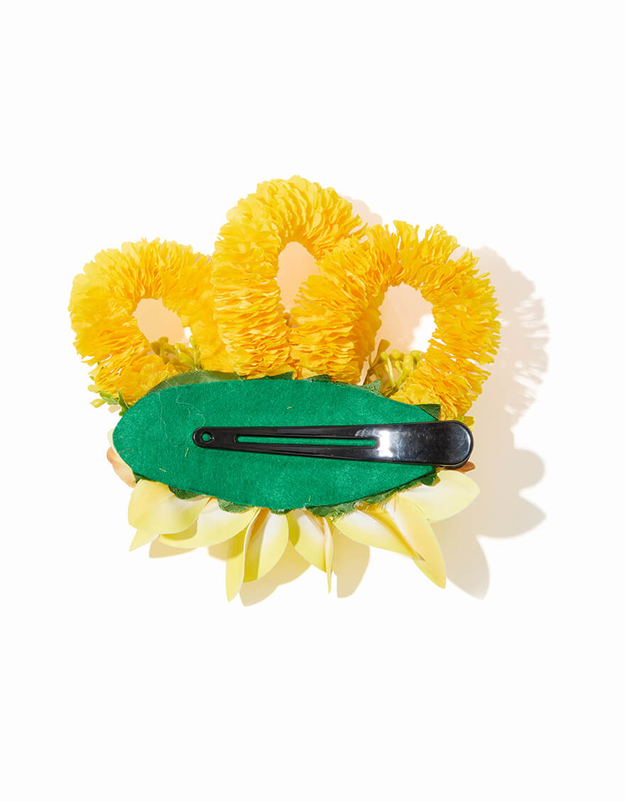 【クリップ/ピック,ヘアーアクセサリー】イリマシンビジウムクリップ