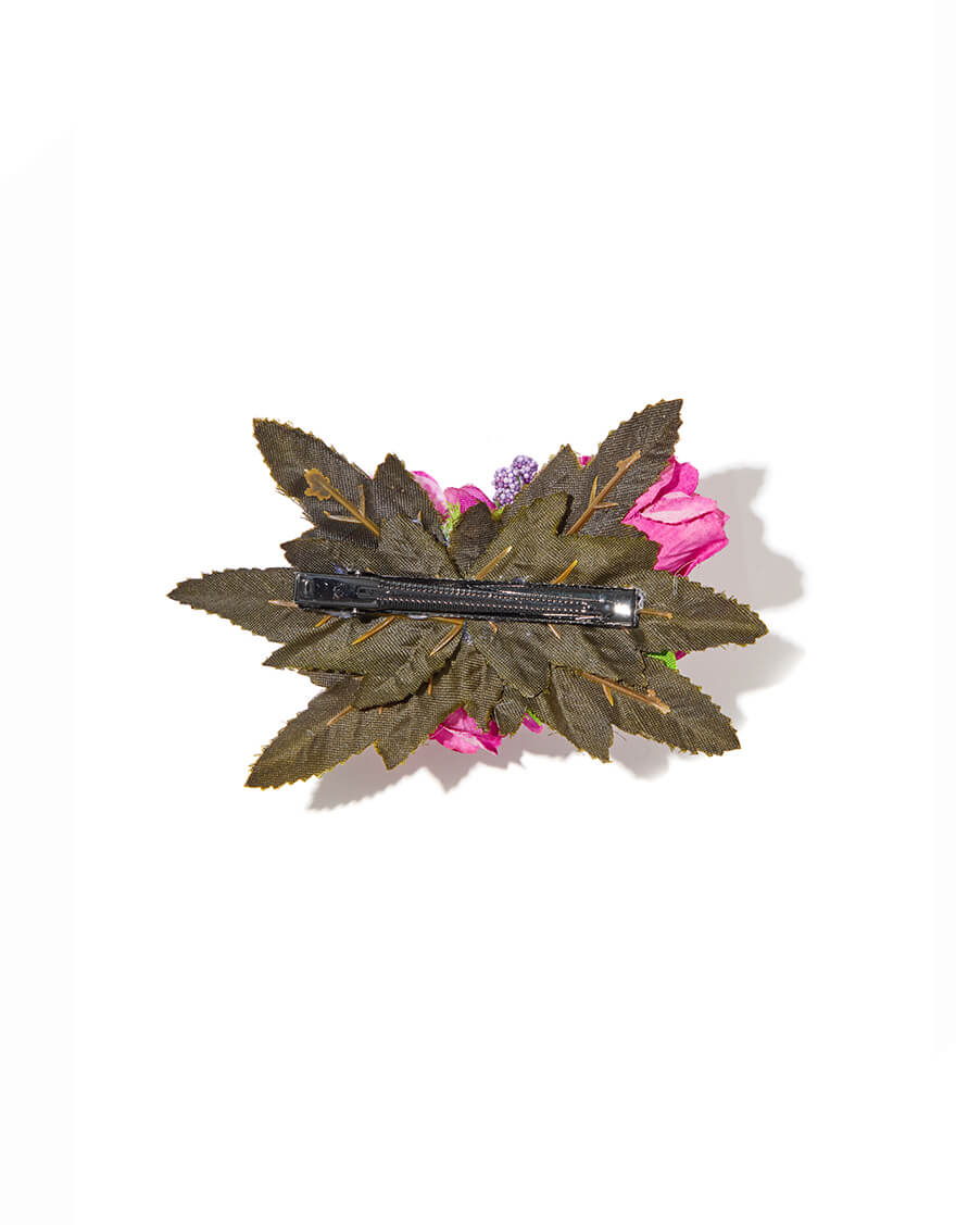 【クリップ/ピック,ヘアーアクセサリー】ローズピティクリップ